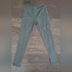 Actra Olive Performance Leggings